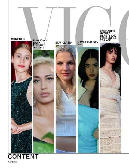 VIGOUR MAGAZINE Fashion & Beauty | July 2025  | Issue 04, page 2
