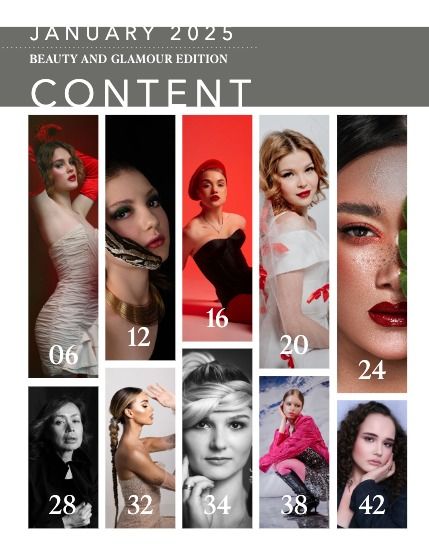 Инфрейм, журнал. Красота и гламур, январь 2025, выпуск 182 (Issue 182 - Beauty and Glamour Edition - January 2025), page 2