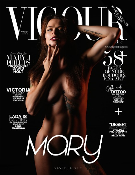 VIGOUR MAGAZINE Nude & Boudoir | February 2025 | Issue 02, page 1