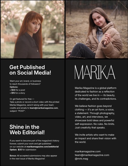 MARIKA MAGAZINE PORTRAIT (ISSUE 5700 - MAY), page 2