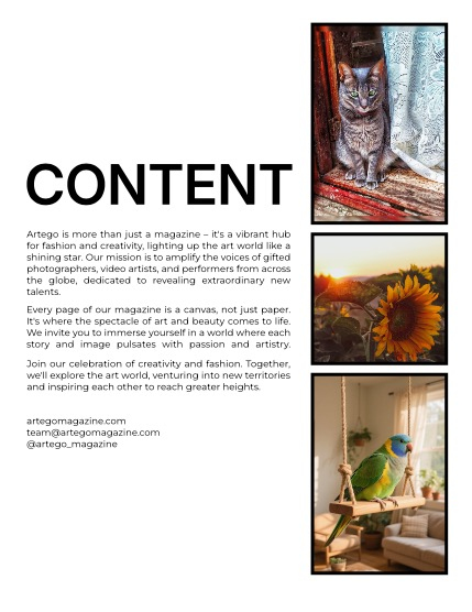 ARTEGO MAGAZINE - NATURE & TRAVEL AUGUST ISSUE 978, page 2