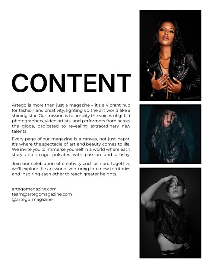 ARTEGO MAGAZINE- FASHION & GLAMOUR OCTOBER ISSUE 1090, page 2