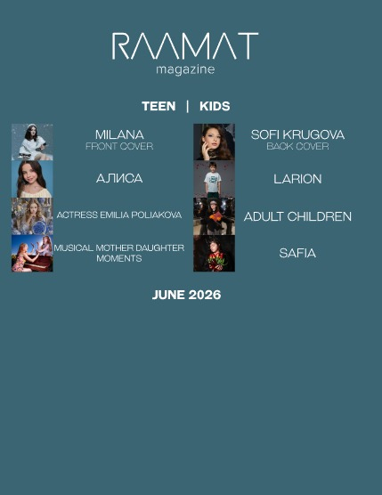 RAAMAT Magazine June 2026 Teen&Kids Edition Issue 1, page 3