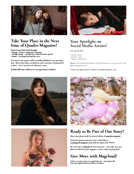 QUADRO MAGAZINE - PORTRAIT MAY (Vol 1618), page 3