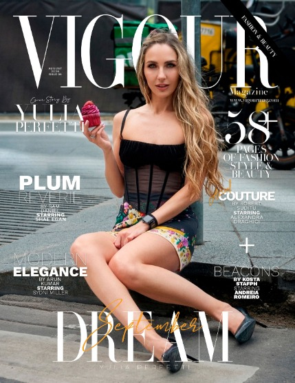 VIGOUR MAGAZINE The Fashion & Beauty | September 2026 | Issue 04, page 1