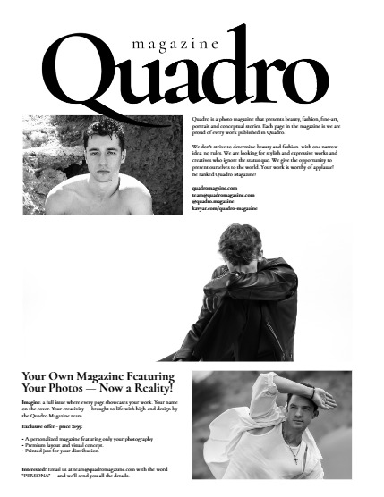 QUADRO MAGAZINE - MEN JULY (Vol 1175), page 2