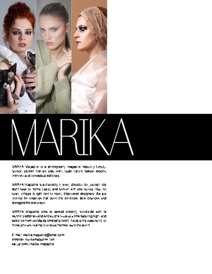 MARIKA MAGAZINE PORTRAIT (ISSUE 3480 - JANUARY), page 2