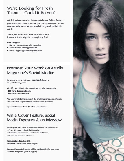 ARTELLS MAGAZINE - PORTRAIT JUNE (Vol 3315), page 3