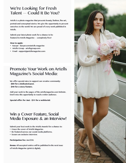 ARTELLS MAGAZINE - PORTRAIT OCTOBER (Vol 3643), page 3