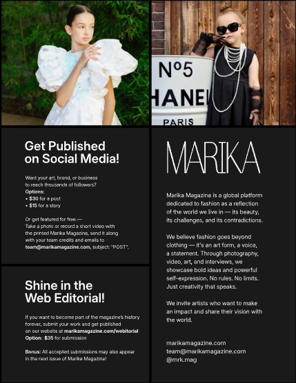 MARIKA MAGAZINE TEEN & KIDS (ISSUE 6034 - NOVEMBER), page 2