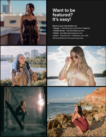 MARIKA MAGAZINE PORTRAIT (ISSUE 6050 - NOVEMBER), page 3