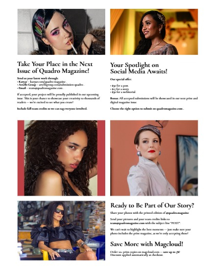 QUADRO MAGAZINE - PORTRAIT APRIL (Vol 1542), page 3