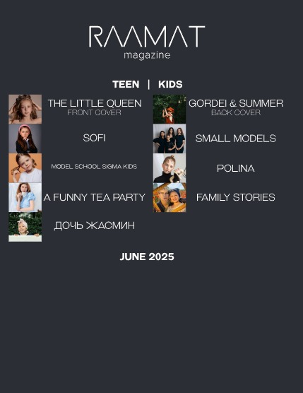 RAAMAT Magazine June 2025 Teen&Kids Edition Issue 2, page 3