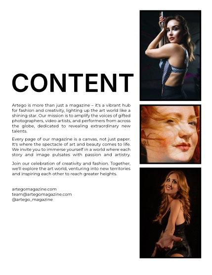 ARTEGO MAGAZINE - PORTRAIT JUNE ISSUE 919, page 2