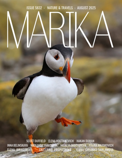 MARIKA MAGAZINE NATURE & TRAVELS (ISSUE 5832 - AUGUST), page 1