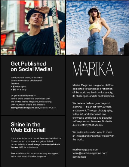 MARIKA MAGAZINE SENSE. VIEW. STYLE (ISSUE 5986 - October), page 2