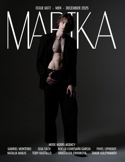 MARIKA MAGAZINE MEN (ISSUE 6077 - DECEMBER), page 1