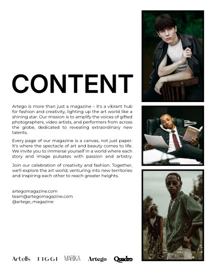 ARTEGO MAGAZINE - MEN AUGUST ISSUE 1456, page 2