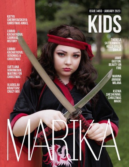 MARIKA MAGAZINE KIDS (ISSUE 3455 - JANUARY), page 1