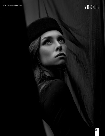 VIGOUR MAGAZINE Black And White | May 2025 | Issue 01, page 5