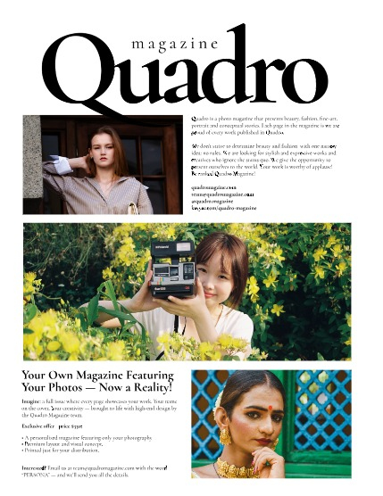 QUADRO MAGAZINE - PORTRAIT AUGUST (Vol 1269), page 2