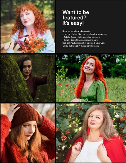 MARIKA MAGAZINE PORTRAIT  (ISSUE 5982 - OCTOBER), page 3