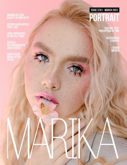 MARIKA MAGAZINE PORTRAIT  (ISSUE 3741 - MARCH), page 1