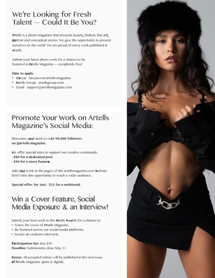 ARTELLS MAGAZINE - PORTRAIT MAY (Vol 3228), page 2