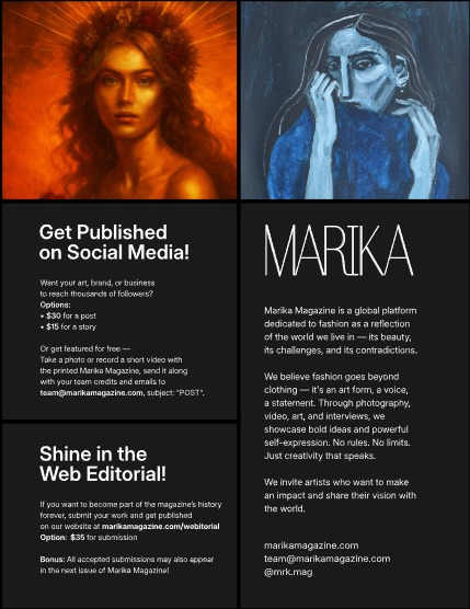 MARIKA MAGAZINE FINE-ART & AI (ISSUE 5935 - October)., page 2