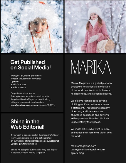 MARIKA MAGAZINE TEEN & KIDS (ISSUE 6125 - JANUARY), page 2