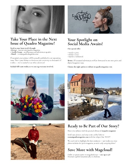 QUADRO MAGAZINE - PORTRAIT APRIL (Vol 1562), page 3