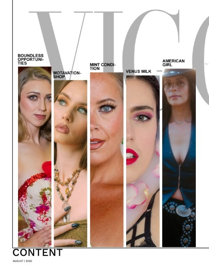 VIGOUR MAGAZINE Fashion & Beauty | August 2025 | Issue 12, page 2
