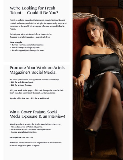 ARTELLS MAGAZINE - PORTRAIT NOVEMBER (Vol 3719), page 3