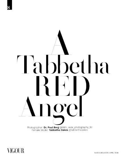 VIGOUR MAGAZINE Nude & Boudoir | April 2026 | Issue 02, page 8