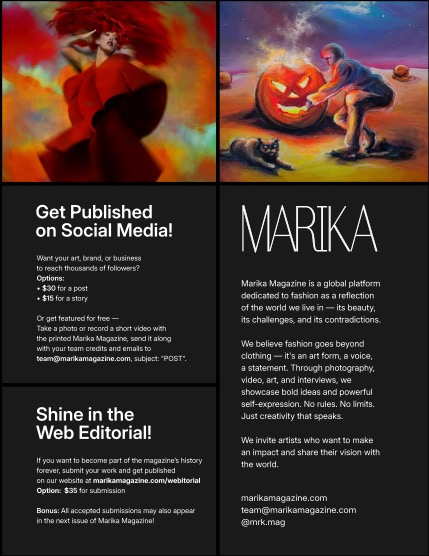 MARIKA MAGAZINE FINE-ART & AI (ISSUE 5997 - NOVEMBER), page 2