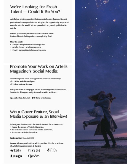 ARTELLS MAGAZINE - PORTRAIT APRIL (Vol 4007), page 3