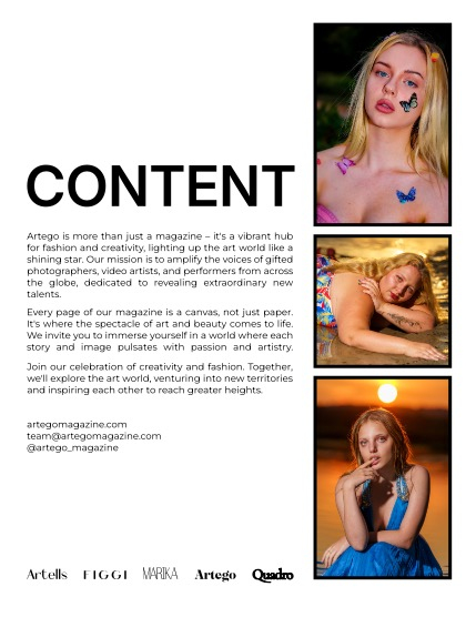 ARTEGO MAGAZINE - PORTRAIT SEPTEMBER ISSUE 1503, page 2