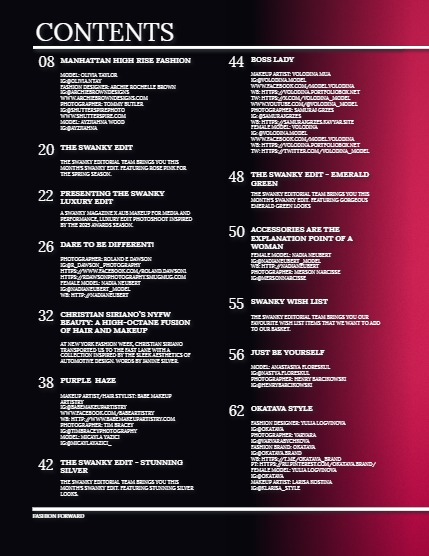 Swanky Mag The Luxury Edit Issue April/May 2025, page 4