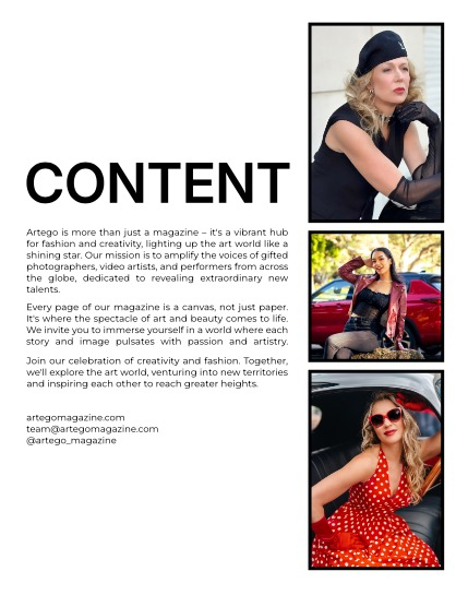 ARTEGO MAGAZINE - PORTRAIT JULY ISSUE 962, page 2