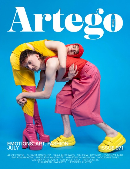 ARTEGO MAGAZINE - EMOTIONS. ART. FASHION JULY ISSUE 971, page 1