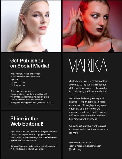 MARIKA MAGAZINE FASHION & GLAMOUR (ISSUE 5960 - OCTOBER), page 2