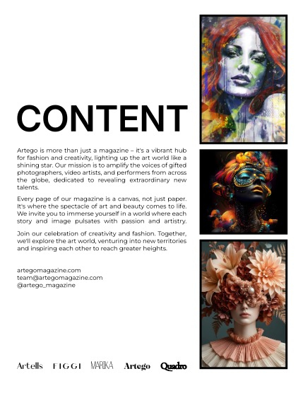 ARTEGO MAGAZINE - FINE-ART & AI APRIL ISSUE 1302, page 2