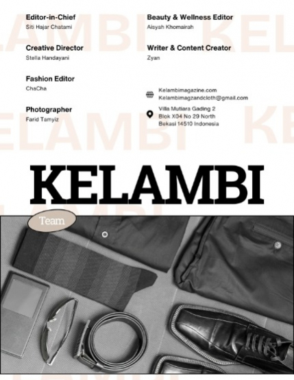 Kelambi Magazine Men Fashion Portrait April 2026 Vol 018, page 3