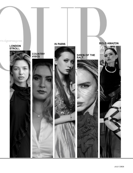VIGOUR MAGAZINE The Black And White | July 2026 | Issue 01, page 3