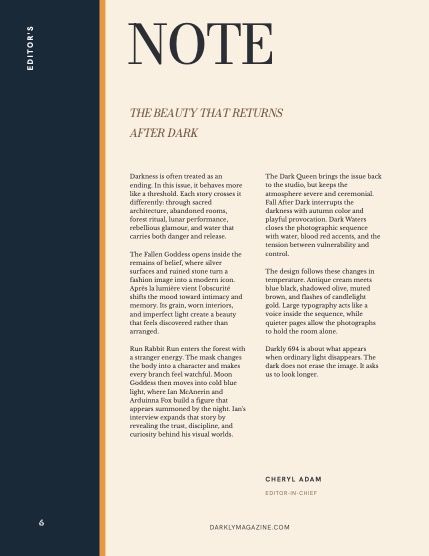 Даркли, журнал. Сентябрь 2026, выпуск 694 (Darkly Issue 694, September 2026), page 6