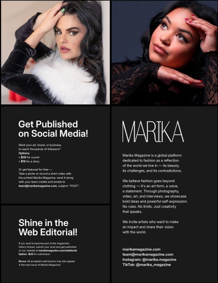 MARIKA MAGAZINE PORTRAIT (ISSUE 6426 - SEPTEMBER), page 2