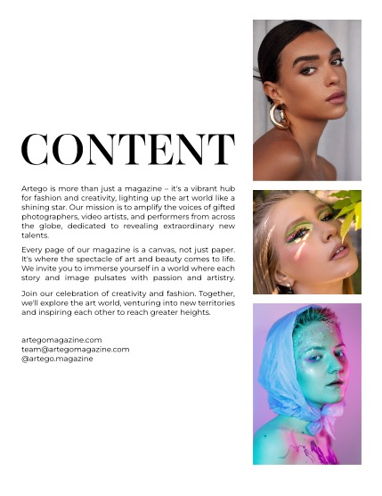 ARTEGO MAGAZINE - BEAUTY & HAIR AUGUST ISSUE 471, page 2