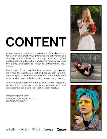 ARTEGO MAGAZINE - PORTRAIT AUGUST ISSUE 1472, page 2