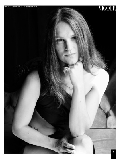 VIGOUR MAGAZINE The Black And White | October 2025 | Issue 02, page 5