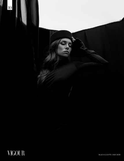 VIGOUR MAGAZINE Black And White | May 2025 | Issue 01, page 10